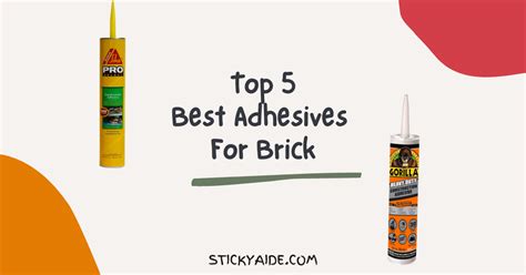 metal sticks that holds a house up|7 Materials That Stick to Brick – Find the Best Adhesive Options.